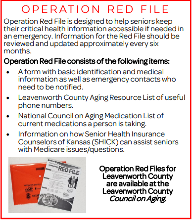 Newsletter Operation Red File